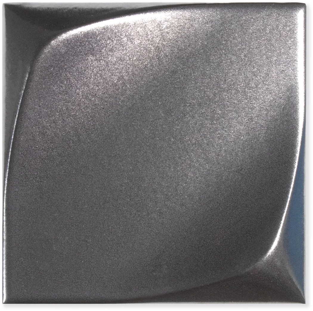 Wow Design Metallic Edition Wave Contract Steel Matt 12.5x12.5  